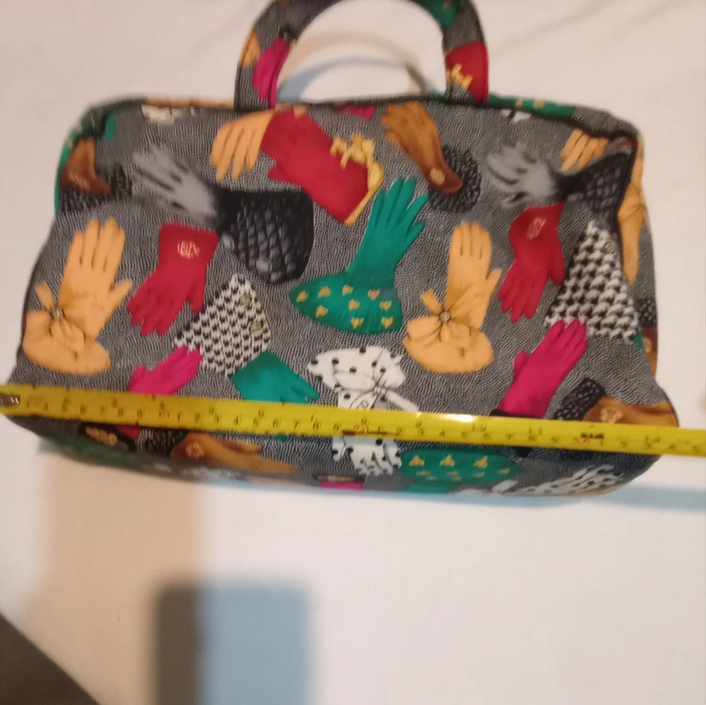 Christian Dior Gloves Print Vanity Bag - Picture 12 of 16